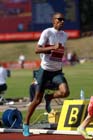 Michael Rimmer (Liverpool P) taking part in the 800 metres at the Sainsbury's British Championships, Birmingham.